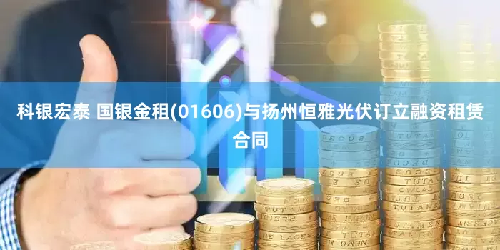 科银宏泰 国银金租(01606)与扬州恒雅光伏订立融资租赁合同